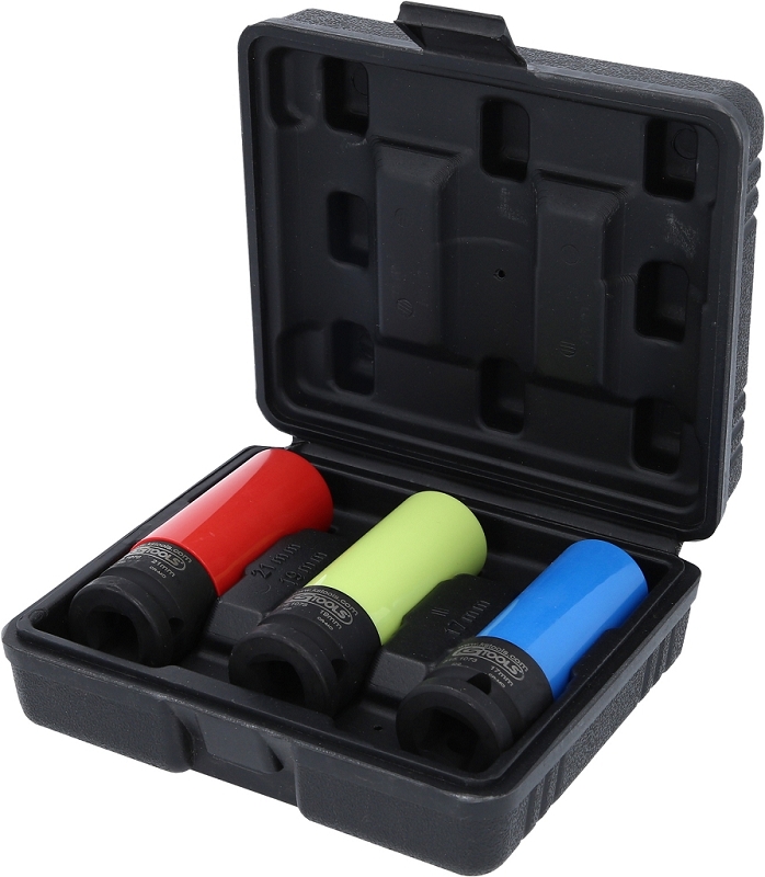 1/2" Alu-Felgen Kraft-Stecknuss-Satz robust, 3-tlg Produktbild img2 L