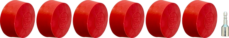 Radierteller für Alufelgen, konisch, 6er Pack Produktbild img2 L