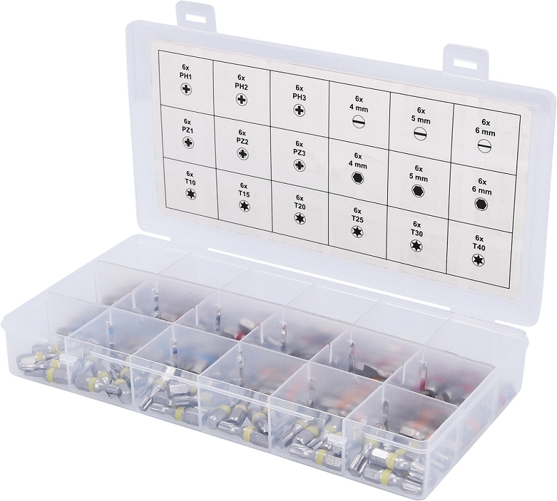 TORSIONpower Bit-Sortiment, 108-tlg Produktbild img2 L