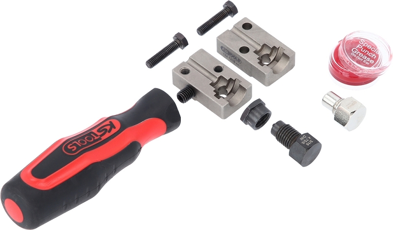 FLAREFIXeco 4,75 mm Universal-Bremsleitungs-Bördelgerät-Satz, 4-tlg Produktbild img7 L