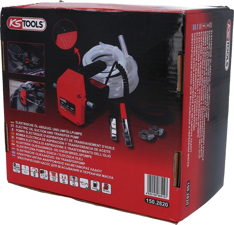 Elektrische Öl-Absaug- und Umfüllpumpe Produktbild img5 L