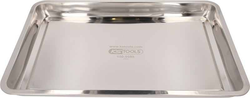 Edelstahl-Auffangwanne 9 Liter, extra flach Produktbild img2 L