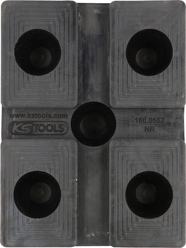 Gummiauflage 31 für Hebebühnen, 160 x 120 x 90 mm Produktbild img3 L