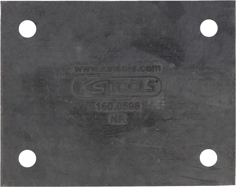 Gummiauflage 41 für Rotary / FJRP Hebebühnen, 104 x 82 x 8 mm Produktbild img3 L