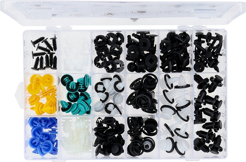 Befestigungs-Clip-Satz für Tesla, 150-tlg Produktbild img4 L