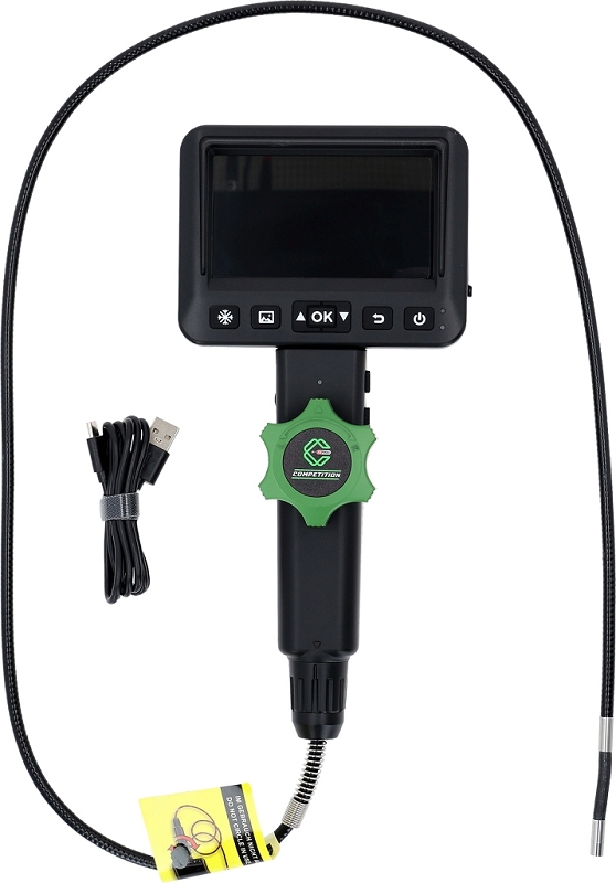 COMPETITION HD-Videoskop-Satz, Ø 6,0 mm, 180° und 0° HD Frontkamera-Sonde, flexible PVC Hülle Produktbild img6 L