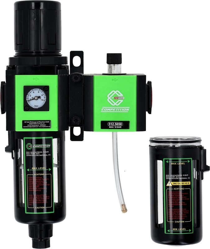 1/2"&nbsp;COMPETITION Druckluft-Wartungseinheit Produktbild img6 L
