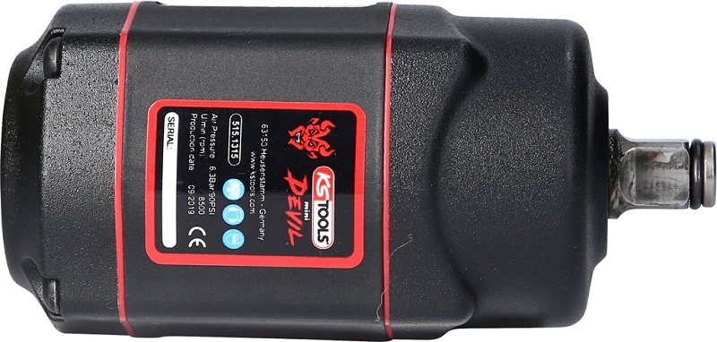 1/2" THE miniDEVIL Hochleistungs-Druckluft-Schlagschrauber, 1084Nm Produktbild img4 L