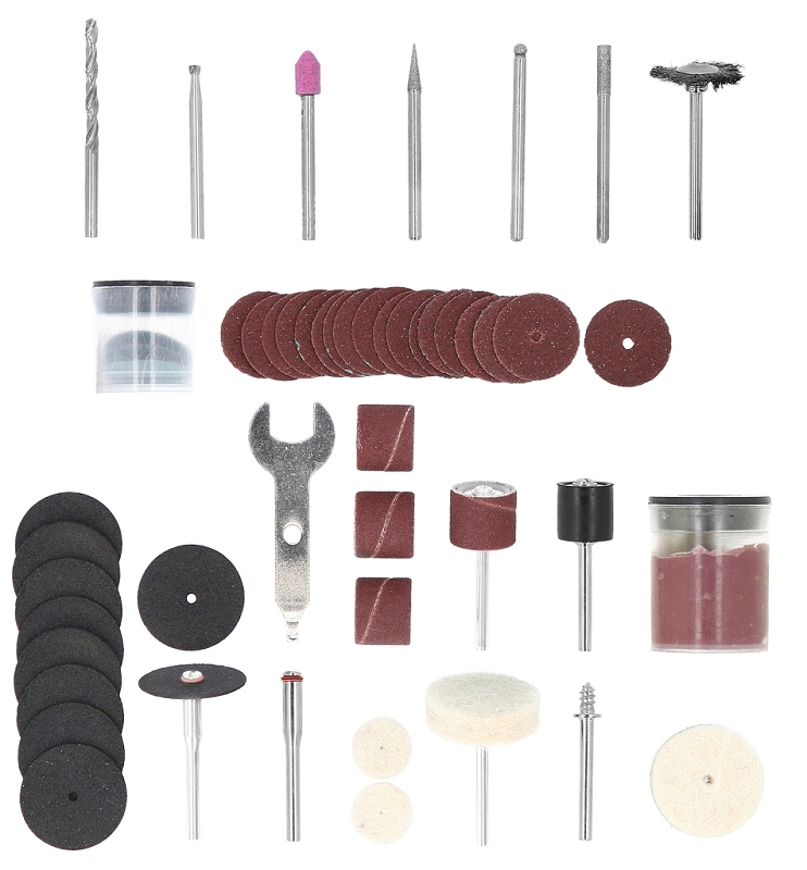 eMONSTER Akku-Multifunktionswerkzeug-Satz mit 50 Zubehörteilen Produktbild img5 L