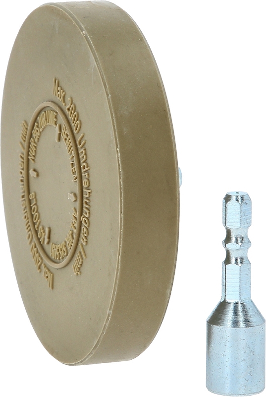 Gummi-Radierteller für matte Lacke, 88 mm Produktbild img3 L