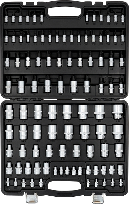 1/4"+3/8"+1/2" Torx-Steckschlüssel-Satz, 101-tlg Produktbild img3 L