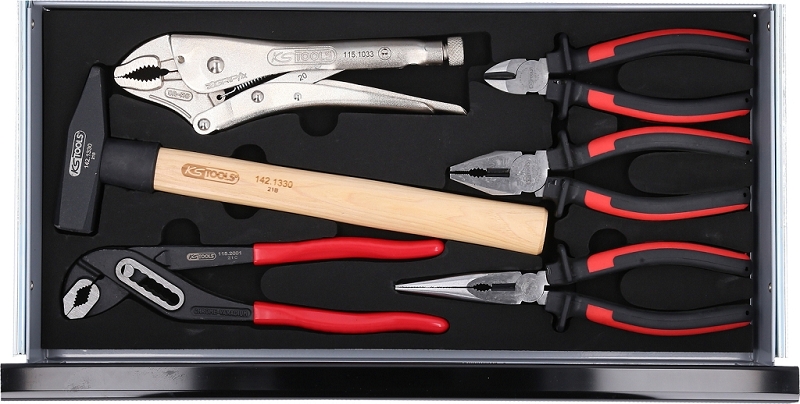 1/4"+1/2" CHROMEplus Universal-Werkzeug-Satz, 99-tlg GEAR Produktbild img9 L