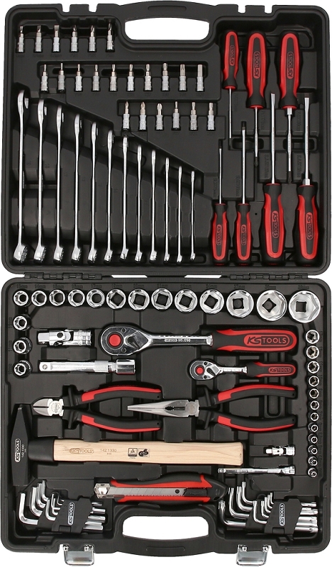 1/4"+1/2" CHROMEplus Universal-Werkzeug-Satz, 97-tlg Produktbild img3 L