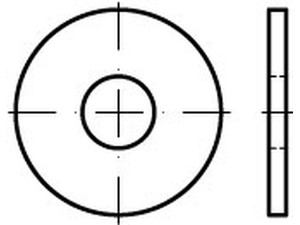 ISO 7093 -1 Stahl 200 HV 8 galv. verzinkt gal Zn S Produktbild img1 L