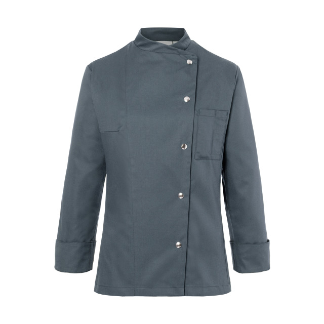 Karlowsky Damenkochjacke Larissa JF 3 anthrazit Gr. 48 Produktbild img1 L