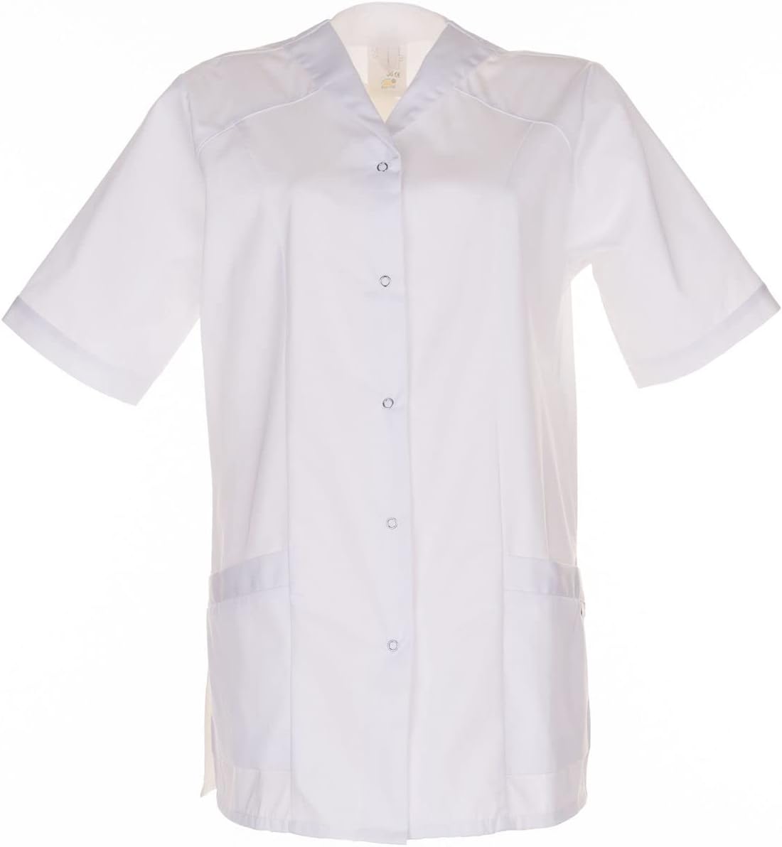 Damen-Kassak weiß kurzarm Produktbild img1 L