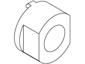 ART 82033 LINDAPTER Montagemutter für FlushFit HBFF08 S Produktbild img1 L