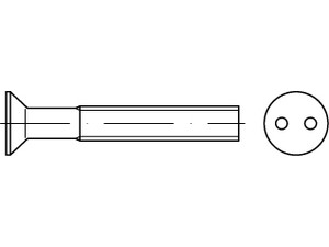 ART 88112 Sicherh.Schr.(D963)A2 M 6 x 16 mit Zweiloch A 2 S Produktbild img1 L