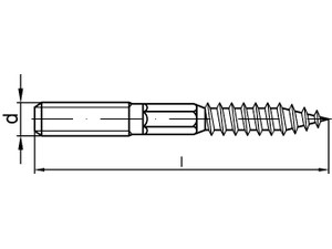 ART 88149 Stockschrauben A 2 Typ 23E M 8 x 180 A 2 S Produktbild img1 L