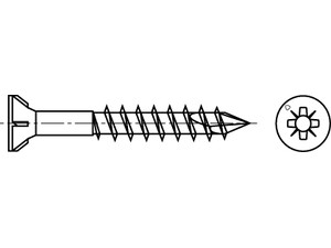 ART 88190 SPAX A 2 3,5 x 40/23 -Z2 Glasleistenschraube / CUT-Spitze A 2 S Produktbild img1 L