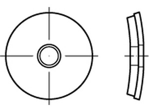ART 88277 Dichtscheiben Alu 16 x 6,8 x1 Al S Produktbild img1 L