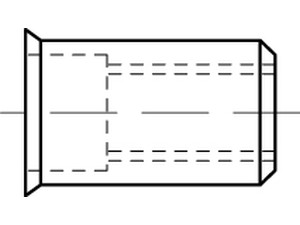 ART 88418 Blindniet-Mu. St. gal Zn kl. Seko M 5 / 0,25 - 3,0 S Produktbild img1 L