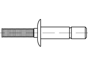 ART 88476 MEGA GRIP Blindniete St. verz. FLAKO 4,8 x 14 S Produktbild img1 L