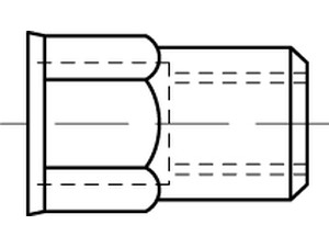 ART 88484 Blindniet-Mu. A 2 m. 6-kt kl.Seko M 8 / 0,5 - 3,0 S Produktbild img1 L