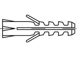ART 88500 FISCHER-Dübel Nylon S 6 S Produktbild img1 L