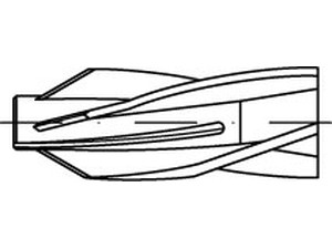 ART 88507 FISCHER-Gasbeton-Dübel Kunststoff GB 10 S Produktbild img1 L