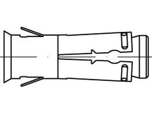 ART 88513 FISCHER-Hohldecken-Anker FHY M 8 St. verzinkt S Produktbild img1 L