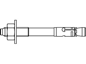 ART 88561 FISCHER-Ankerbolzen St./gal Zn FAZ II Plus 16/160 GS S Produktbild img1 L