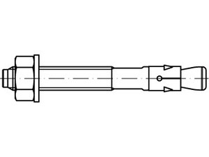 ART 88582 FISCHER-Bolzen gal Zn FBN II 8/ 5 S Produktbild img1 L