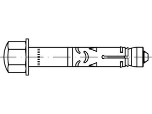 ART 88590 FISCHER-Hochleistungsanker gal Zn FH II 15/ 25 H S Produktbild img1 L