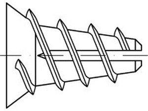 ART 88598 FISCHER-Gipskartondübel GK Kunstst.,m. je 1 Setzwerkzeug S Produktbild img1 L