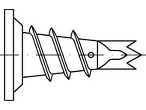 ART 88598 FISCHER-Gipskartondübel GKM Metall 12, galv. verzinkt S Produktbild img1 L