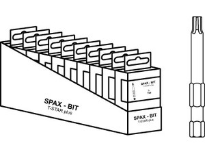 ART 88654 SPAX Cut-Case Bit T30+ SW 1/4 x 50 S Produktbild img1 L