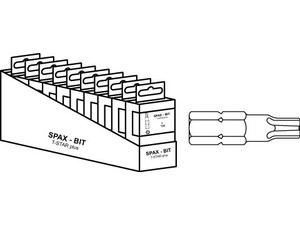 ART 88654 SPAX Cut-Case Bit T15+ SW 1/4 x 25 K Produktbild img1 L