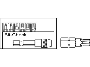ART 88663 SPAX BITcheck 1 Rapidaptor- Bithalter + 6 T-Star plus BITs S Produktbild img1 L