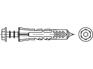 ART 88690 FISCHER-Dübel DUOPOWER 12 x 60 S LD S Produktbild img1 L