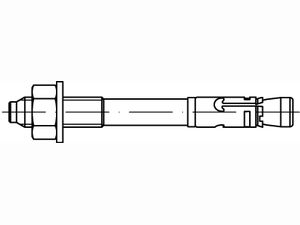 ART 88694 FISCHER-Bolzenanker St. gal Zn FBZ 8/10 S Produktbild img1 L
