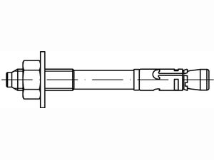 ART 88694 FISCHER-Bolzenanker St. gal Zn FBZ 10/10 GS S Produktbild img1 L