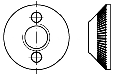 ART 88888 Kegelmutter CONU-S Stahl M 10 ZnNi8/An/T0 gal ZnNi S Produktbild img1 L