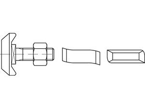 ART 88940 Halfenschr. Typ 40/22 A 4 M 16 x 50 A 4 S Produktbild img1 L