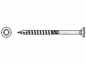 ART 89091 Holzbauschrauben CE Stahl 10 x 240/80 -T50 gal Zn gal Zn FS Produktbild img1 L
