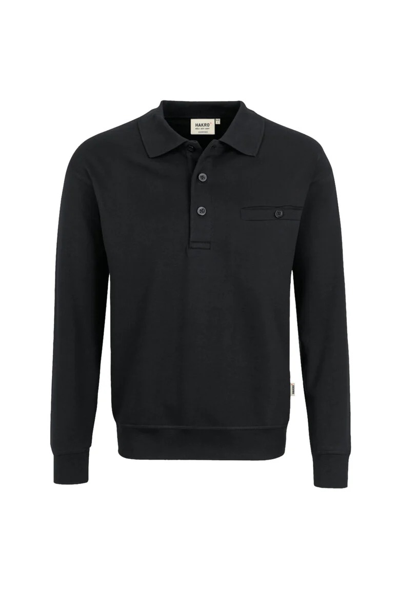 Activwear Pocket-Sweatshirt, schwarz Produktbild img1 L