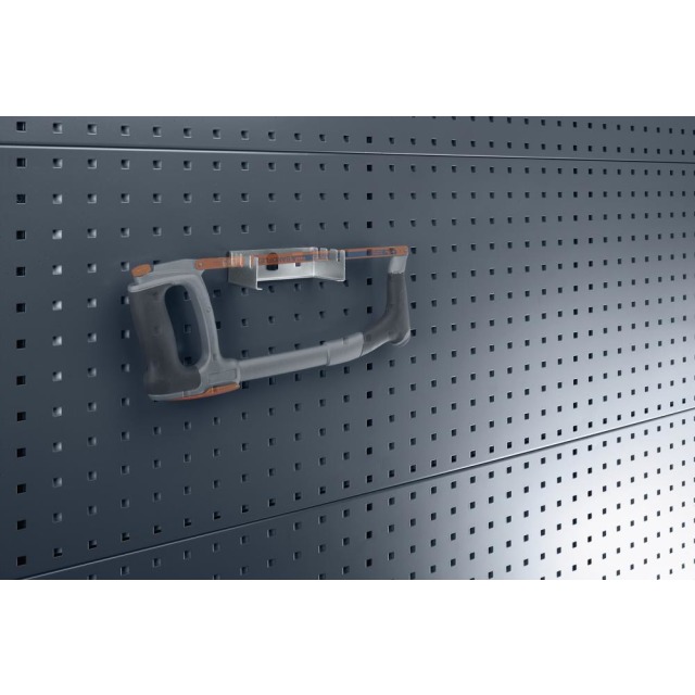 Sägenhalter B125xT70xH38 mm 3 Aufnahmen für Lochplatten bott Produktbild img1 L