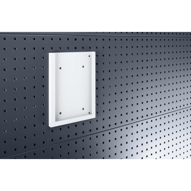 Prospekthalter A4 B224xT20xH302 mm für Lochplatten für Lochplatten bott Produktbild img1 L