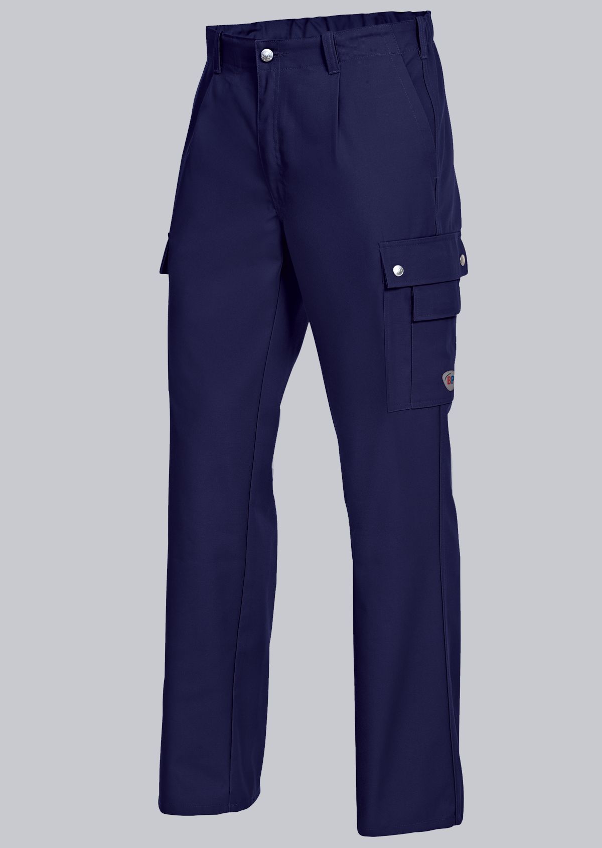 BP® CottonPlus Bundhose mit Handytasche 1477 720 10, dunkelblau Produktbild img1 L