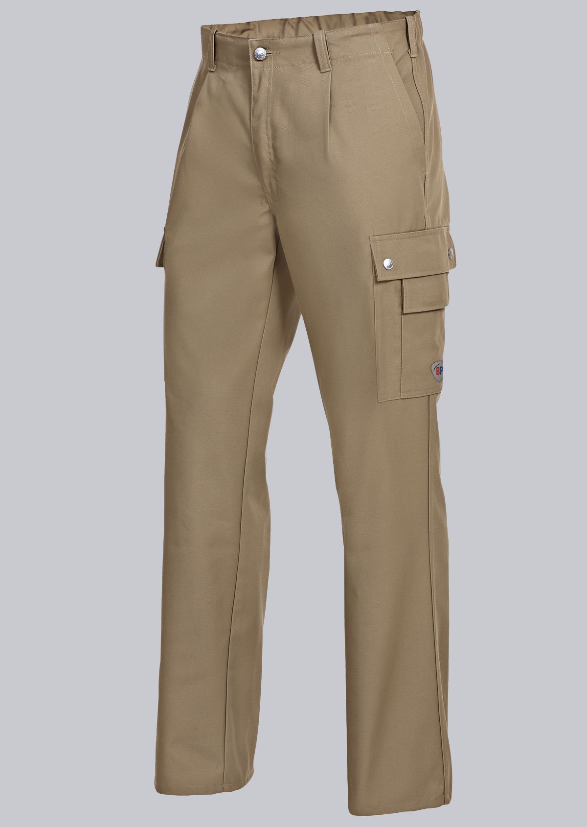 BP® CottonPlus Bundhose mit Handytasche 1477 720 44, sand Produktbild img1 L